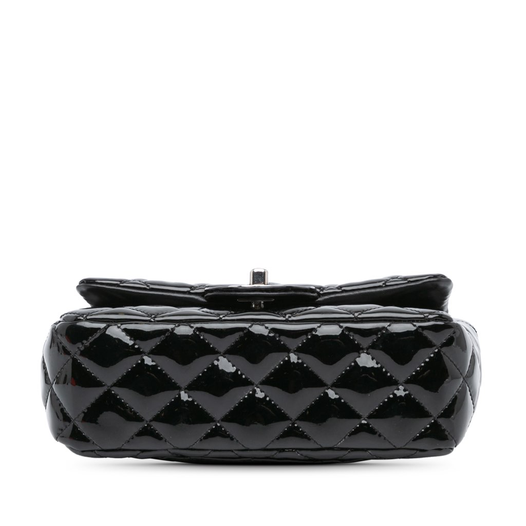 Chanel Mini Rectangular Classic Patent Single Flap - 3
