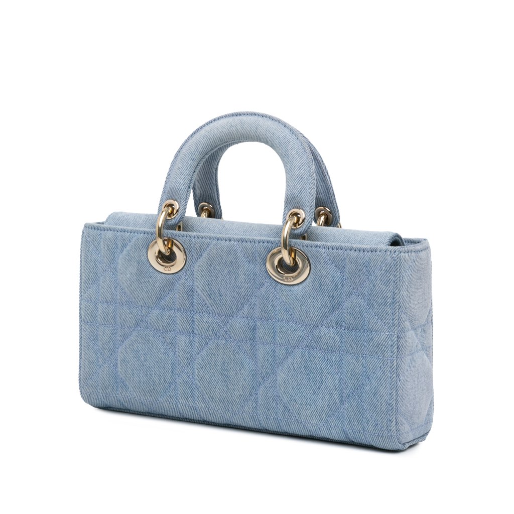 Dior Small Denim Macrocannage Lady D Joy - 2