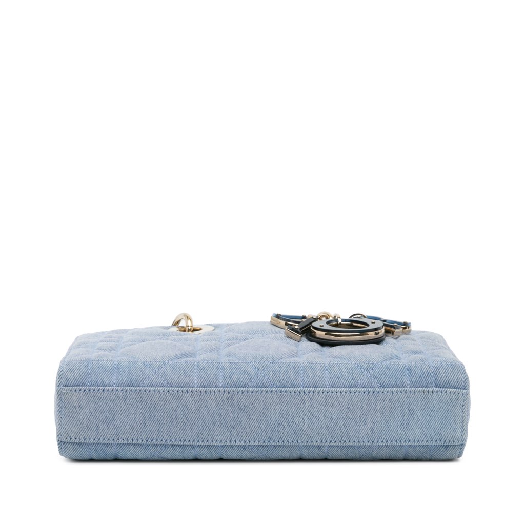 Dior Small Denim Macrocannage Lady D Joy - 3