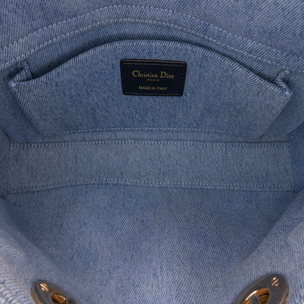 Dior Small Denim Macrocannage Lady D Joy - 4