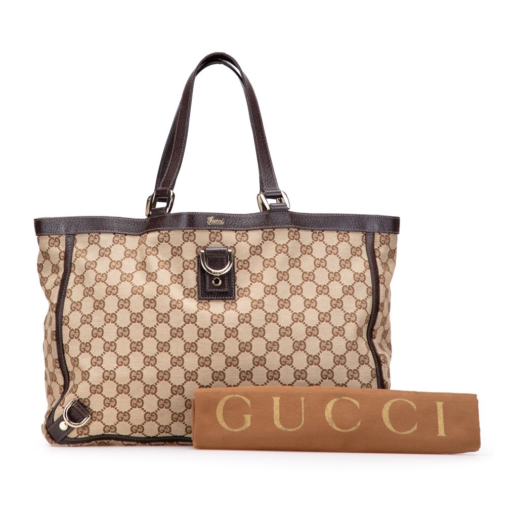 Gucci GG Canvas Abbey D Ring Tote - Image 15