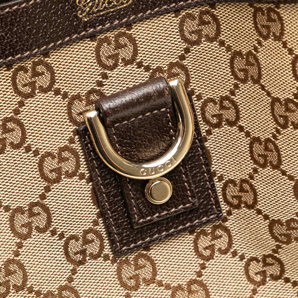 Gucci GG Canvas Abbey D Ring Tote - Image 11