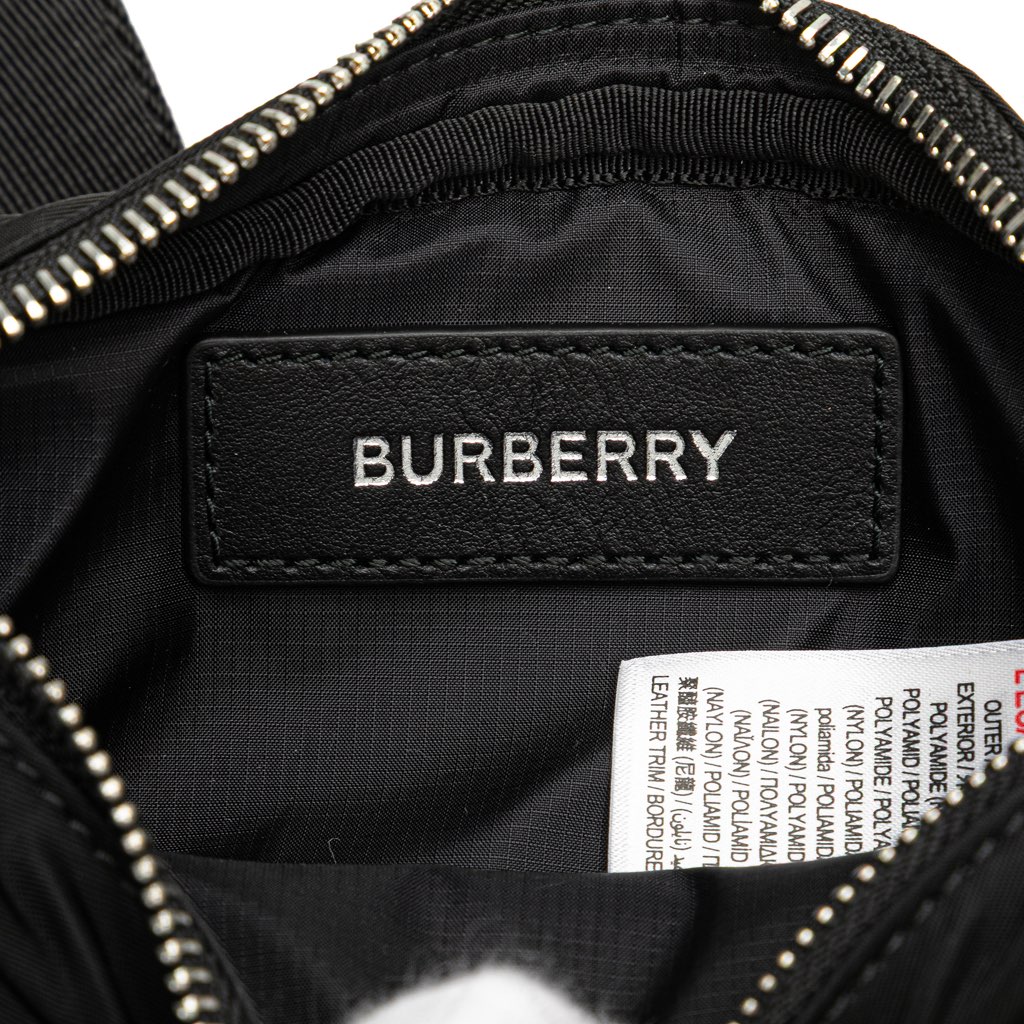 Burberry Econyl Nylon Logo Cannon Bum Bag - 5