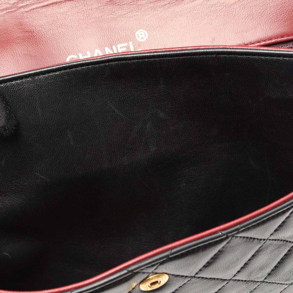 Chanel Medium Tall Classic Lambskin Double Flap - 4
