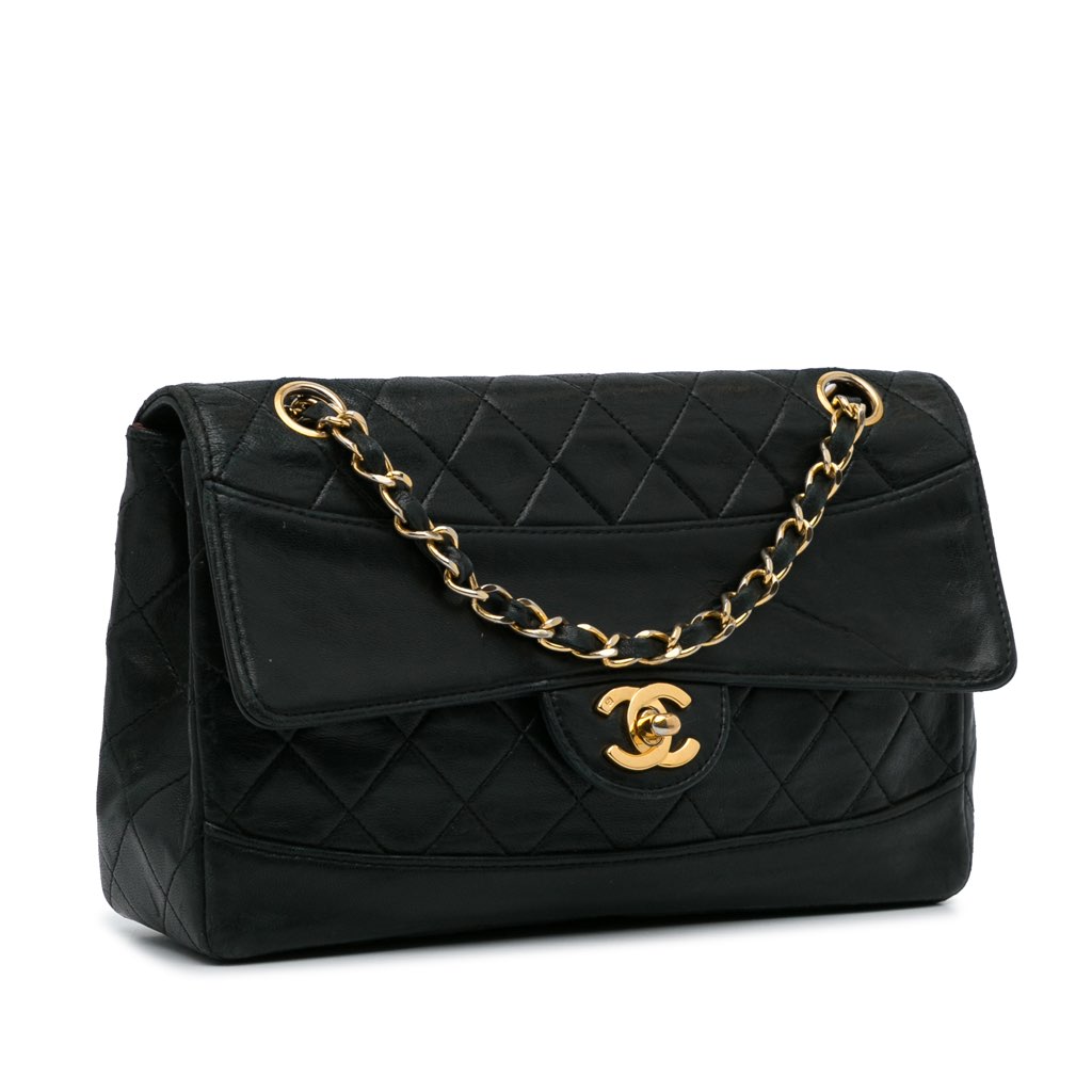Chanel Quilted Lambskin Shoulder Bag - 2