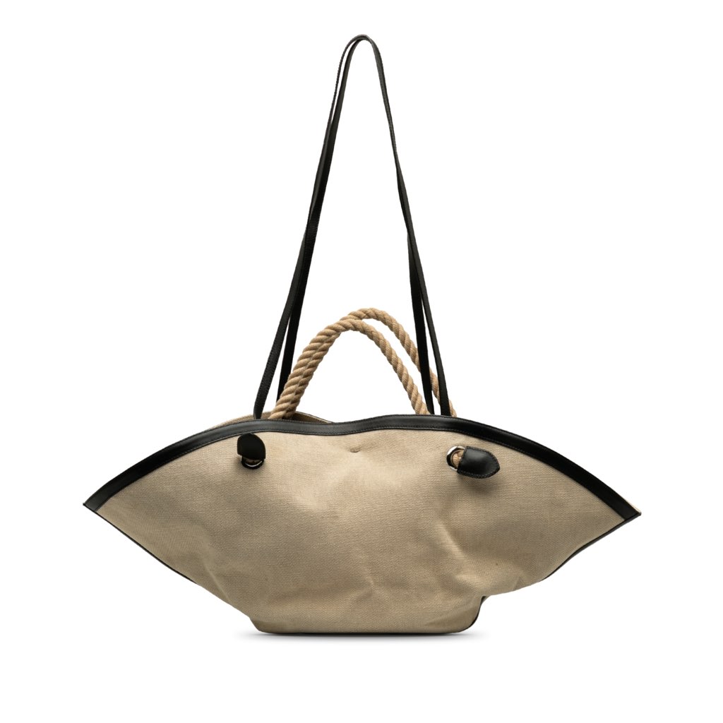 Jil Sander Canvas Sombrero Satchel - 3