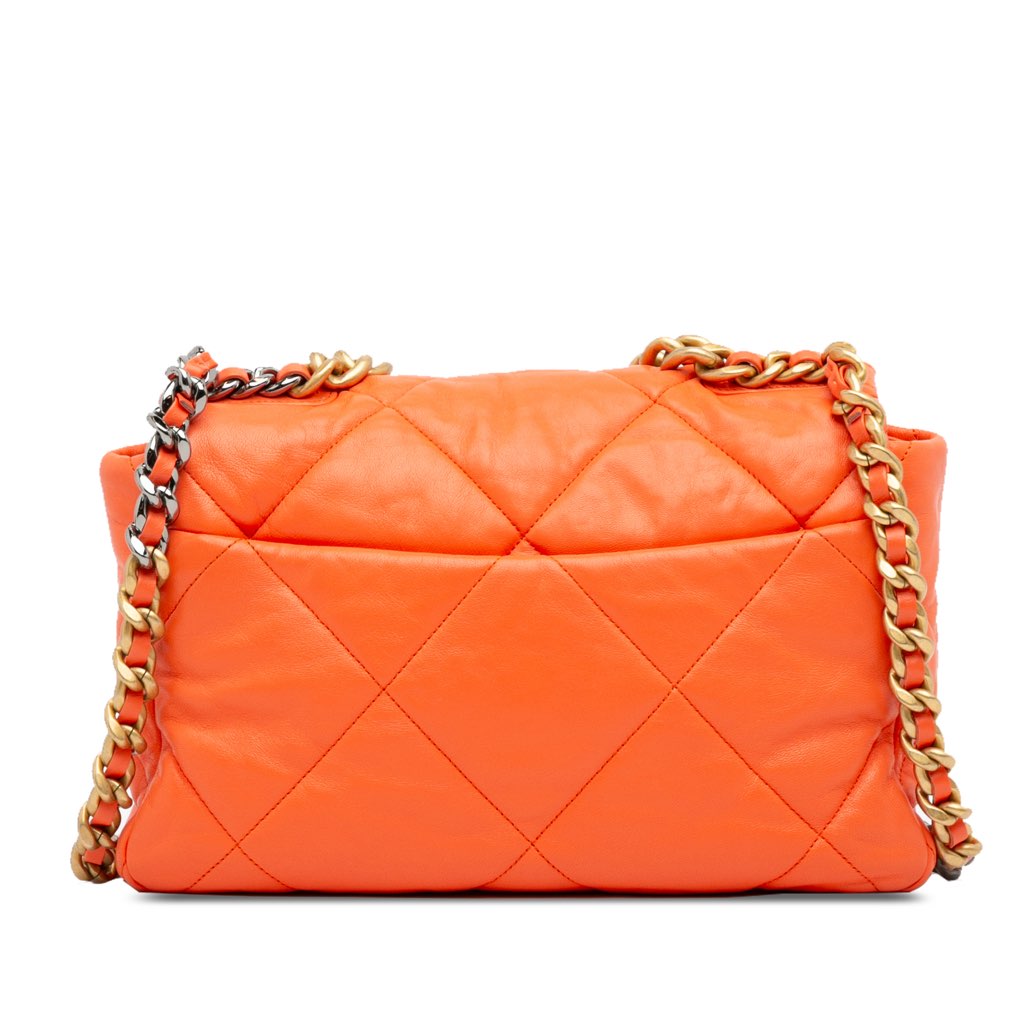 Chanel Large 19 Lambskin Flap - Image 6
