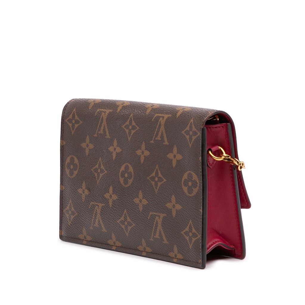 Louis Vuitton Monogram Flore Wallet On Chain - 2