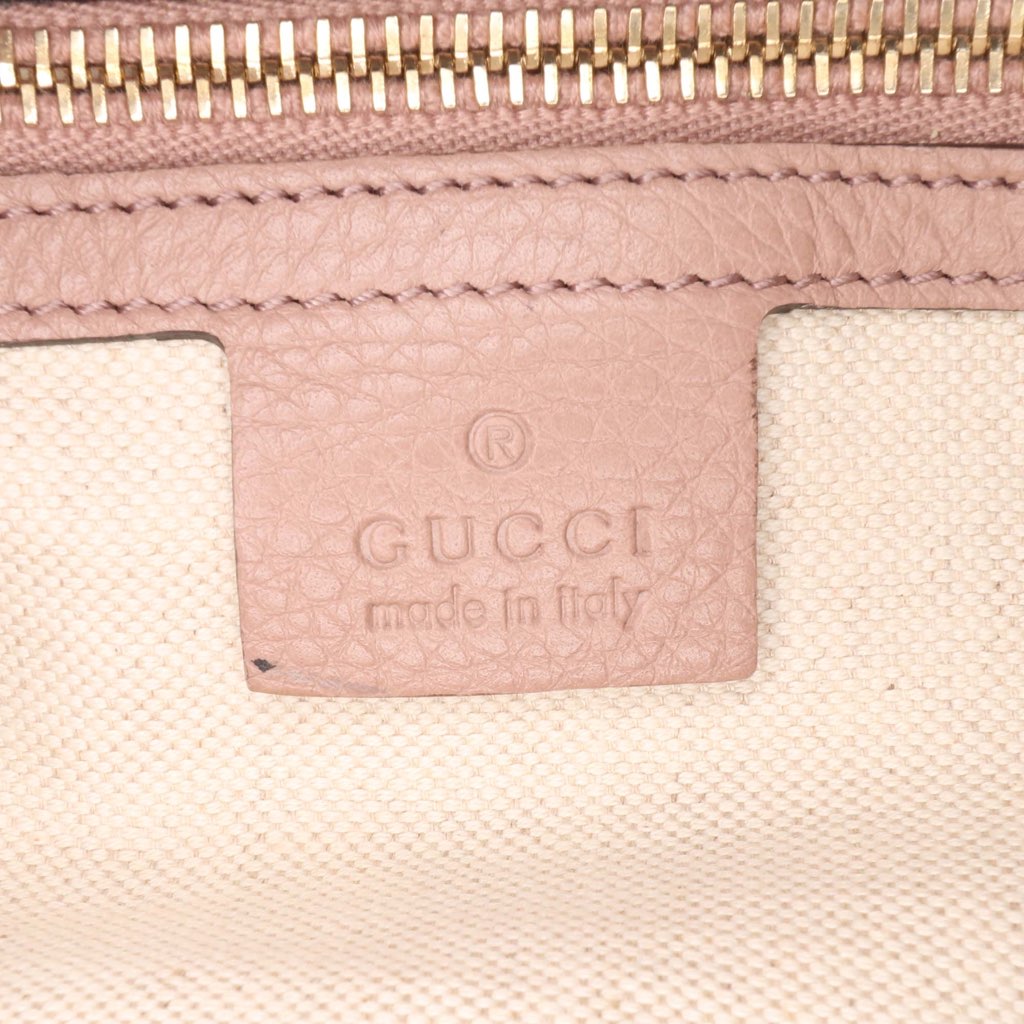 Gucci Large Calfskin Bamboo Shopper Satchel - 5