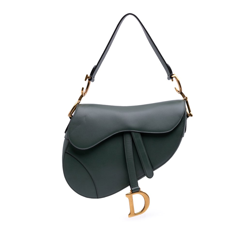 Dior Calfskin Saddle Bag
