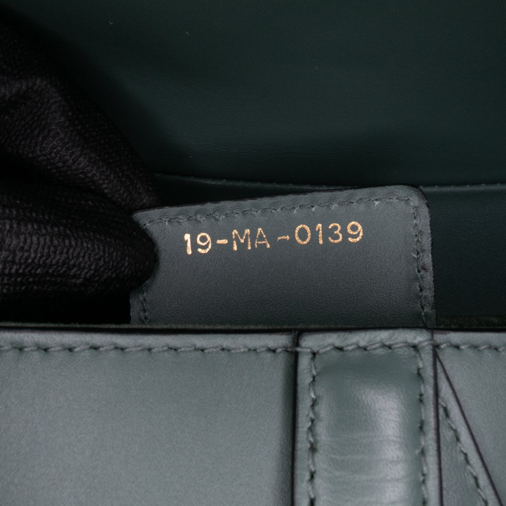 Dior Calfskin Saddle Bag - Side view