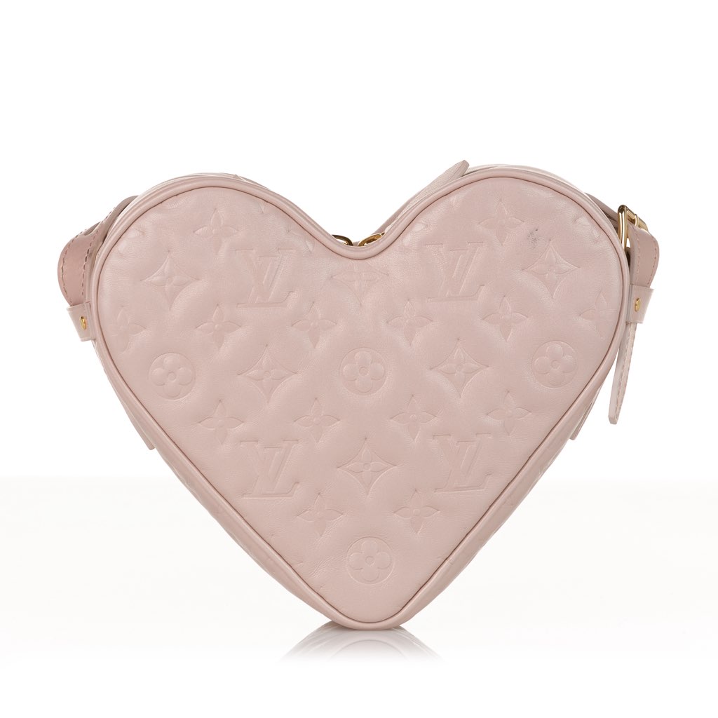 Louis Vuitton Monogram Embossed Lambskin Fall In Love Sac Coeur - 3