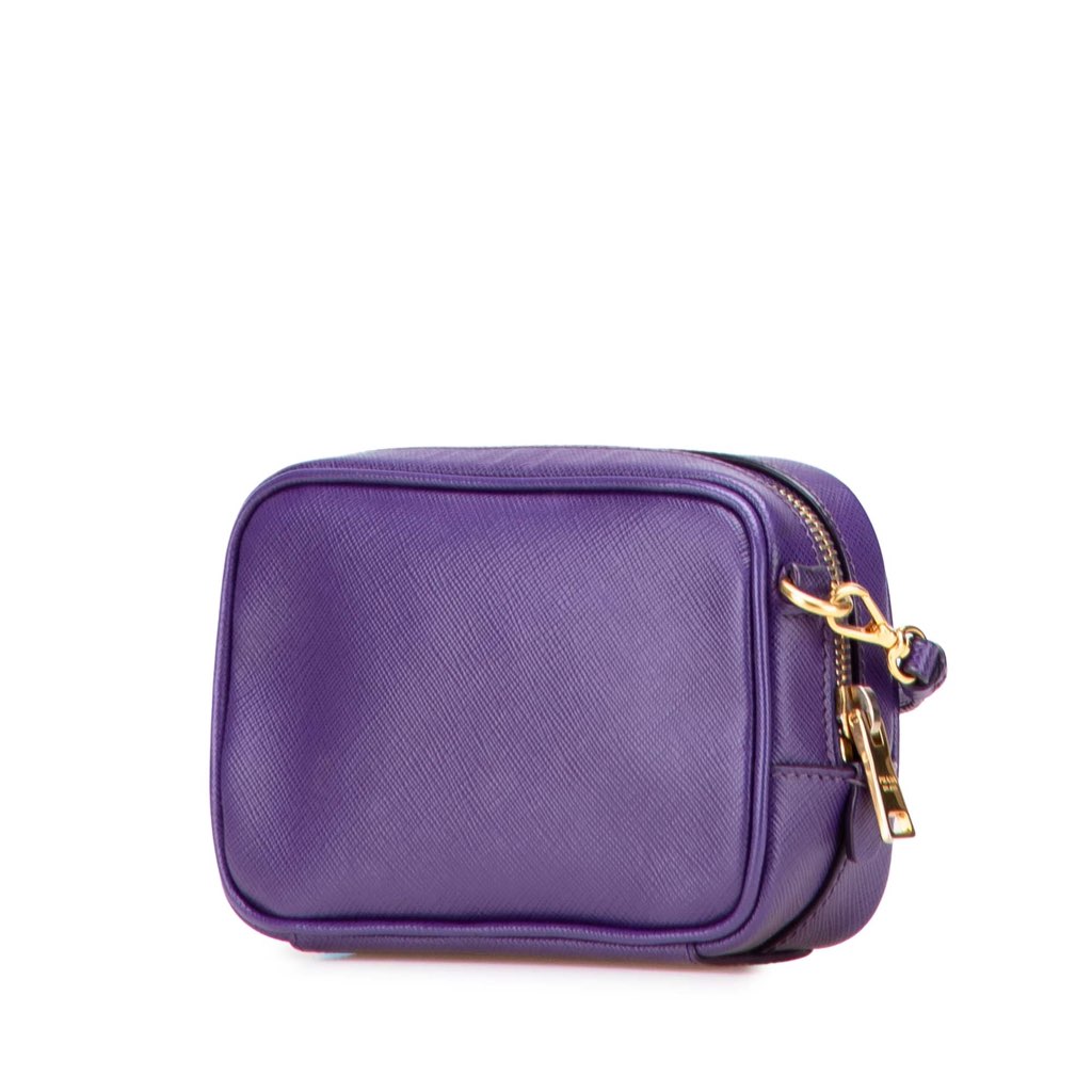 Prada Saffiano Lux Camera Bag - Back view