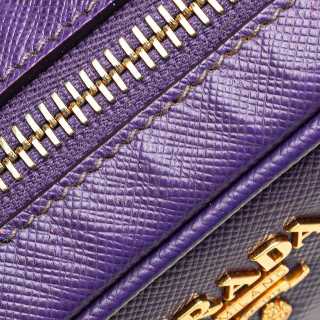 Prada Saffiano Lux Camera Bag - Image 11