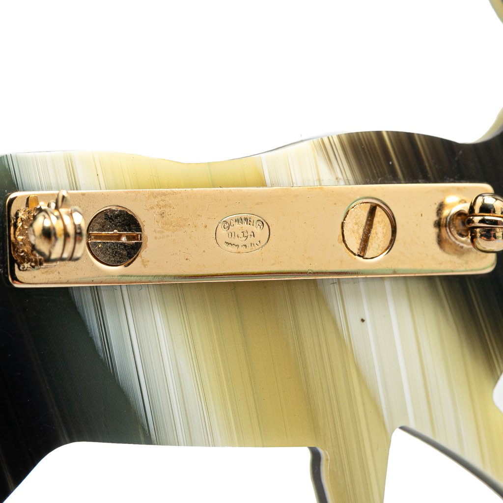 Chanel Resin CC Reindeer Brooch - Image 6