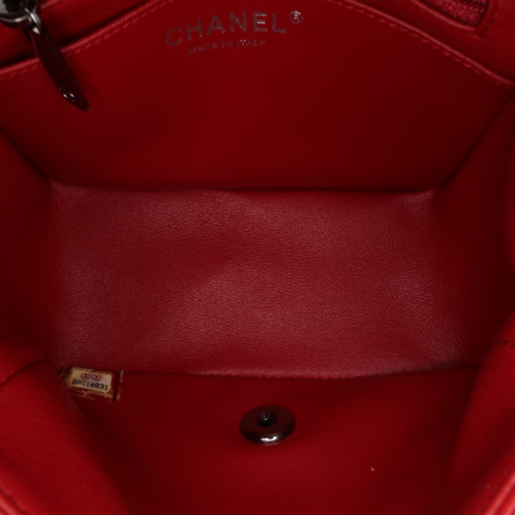 Chanel Mini Square Classic Lambskin Single Flap - 4