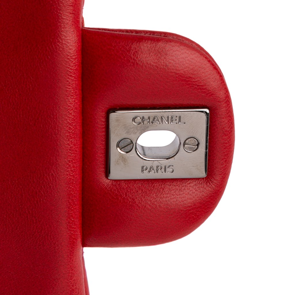 Chanel Mini Square Classic Lambskin Single Flap - Detail 2