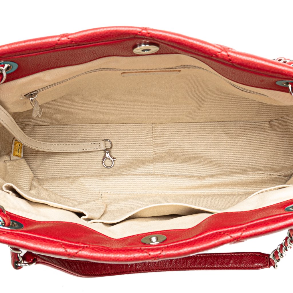 Chanel Quilted Caviar Soft Tote - 4