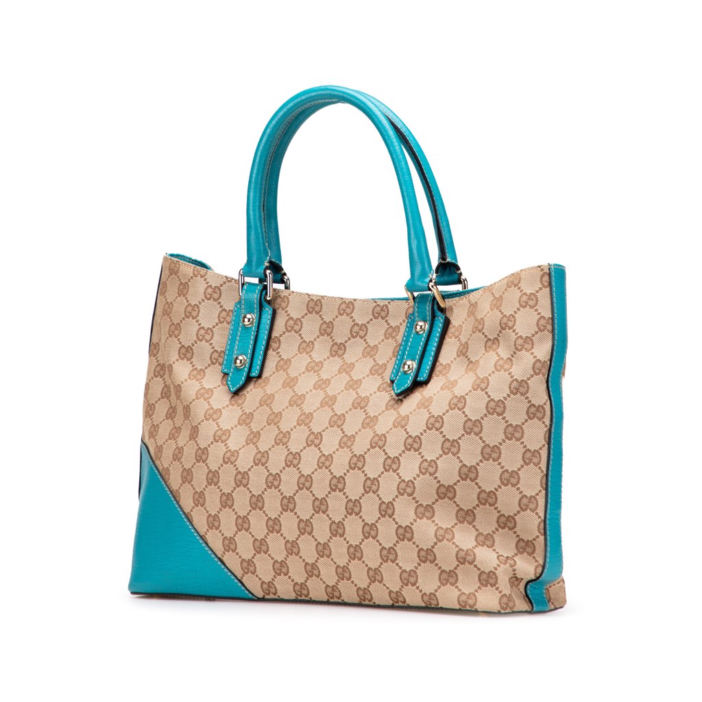 Gucci GG Canvas Hasler Web Tote - 2