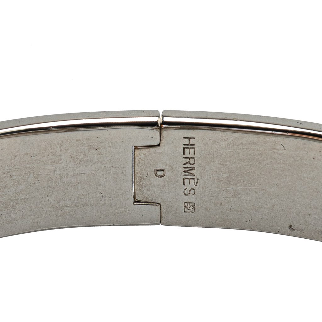 Hermès Narrow Enamel Clic H Bracelet PM - 5