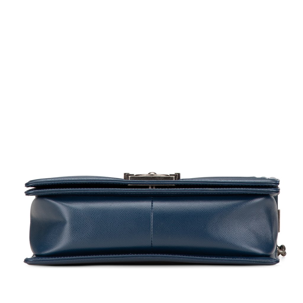 Chanel Old Medium Quilted Caviar Boy Flap - 3