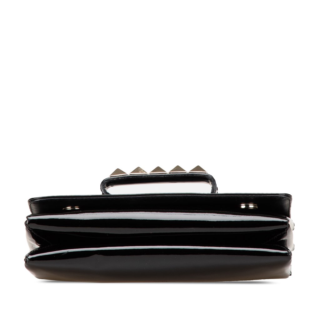 Valentino Patent Vava Voom Chain Clutch - 3