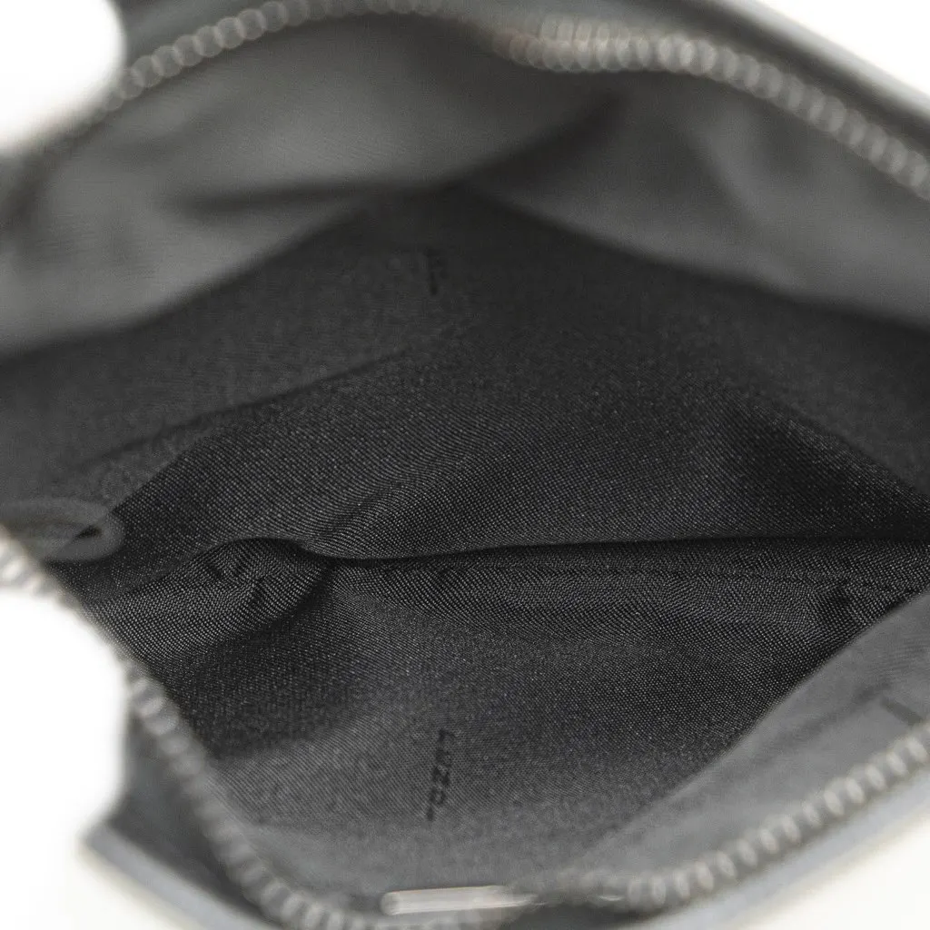 Fendi Zucchino Canvas Crossbody Black Canvas Very good - Model View