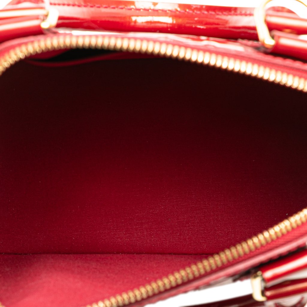 Louis Vuitton Monogram Vernis Rayures Alma BB - 4