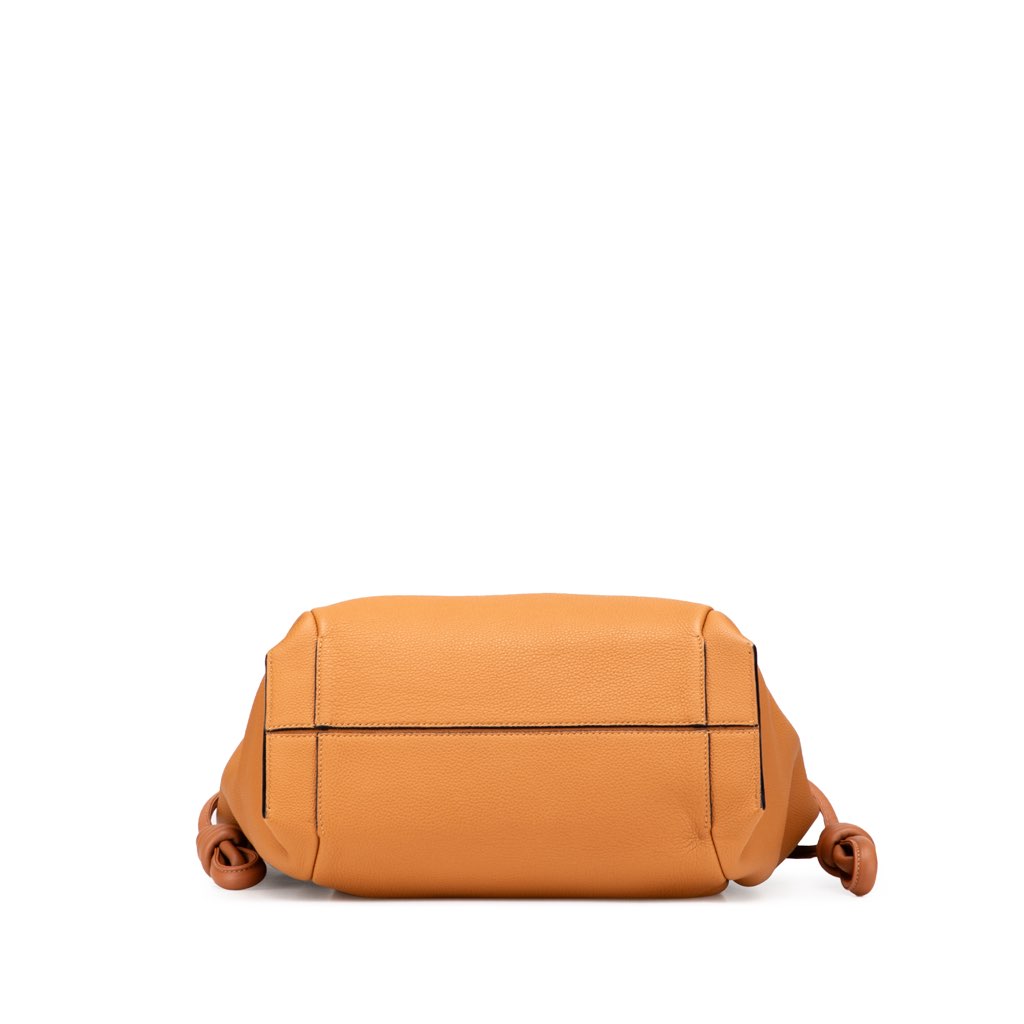 Loewe Medium Leather Flamenco Knot Tote - Image 6