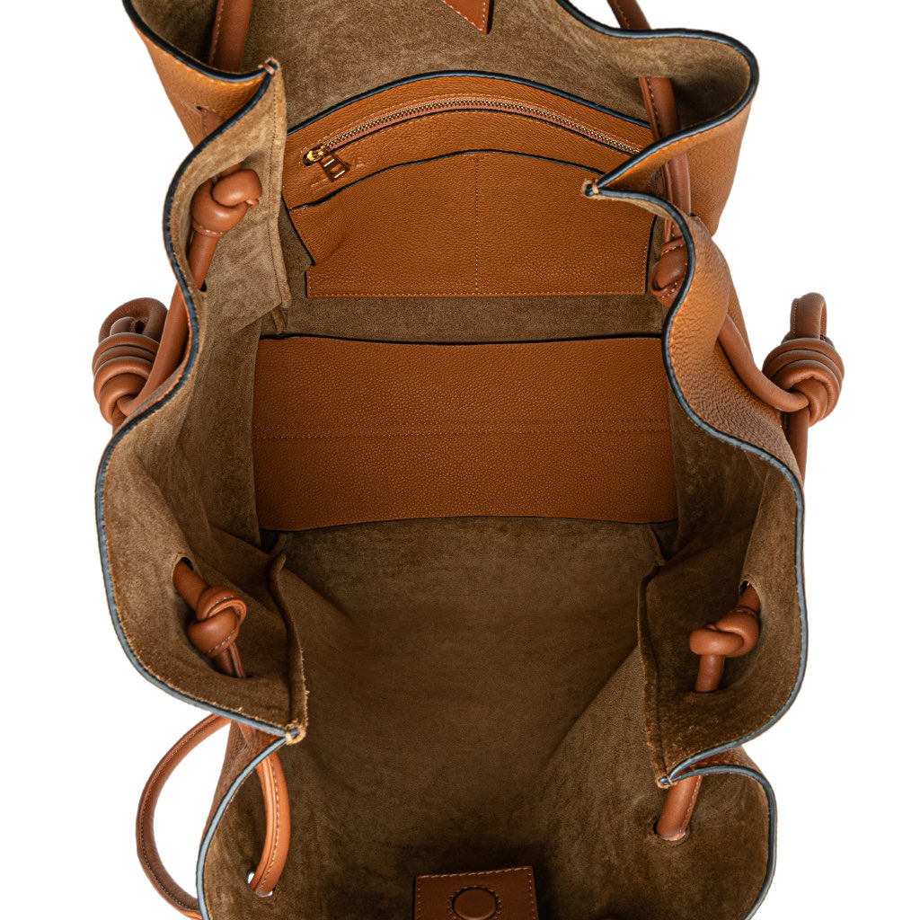 Loewe Medium Leather Flamenco Knot Tote - 4