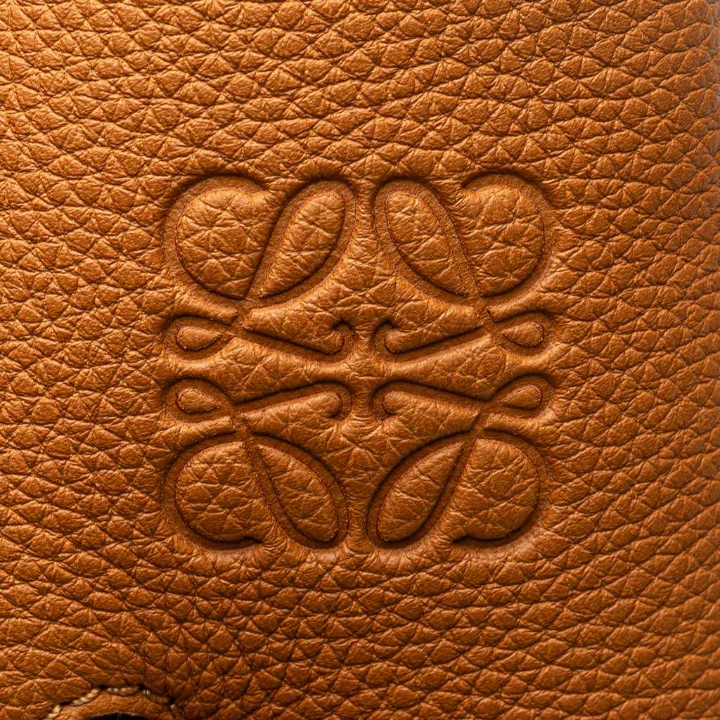 Loewe Medium Leather Flamenco Knot Tote - Side view