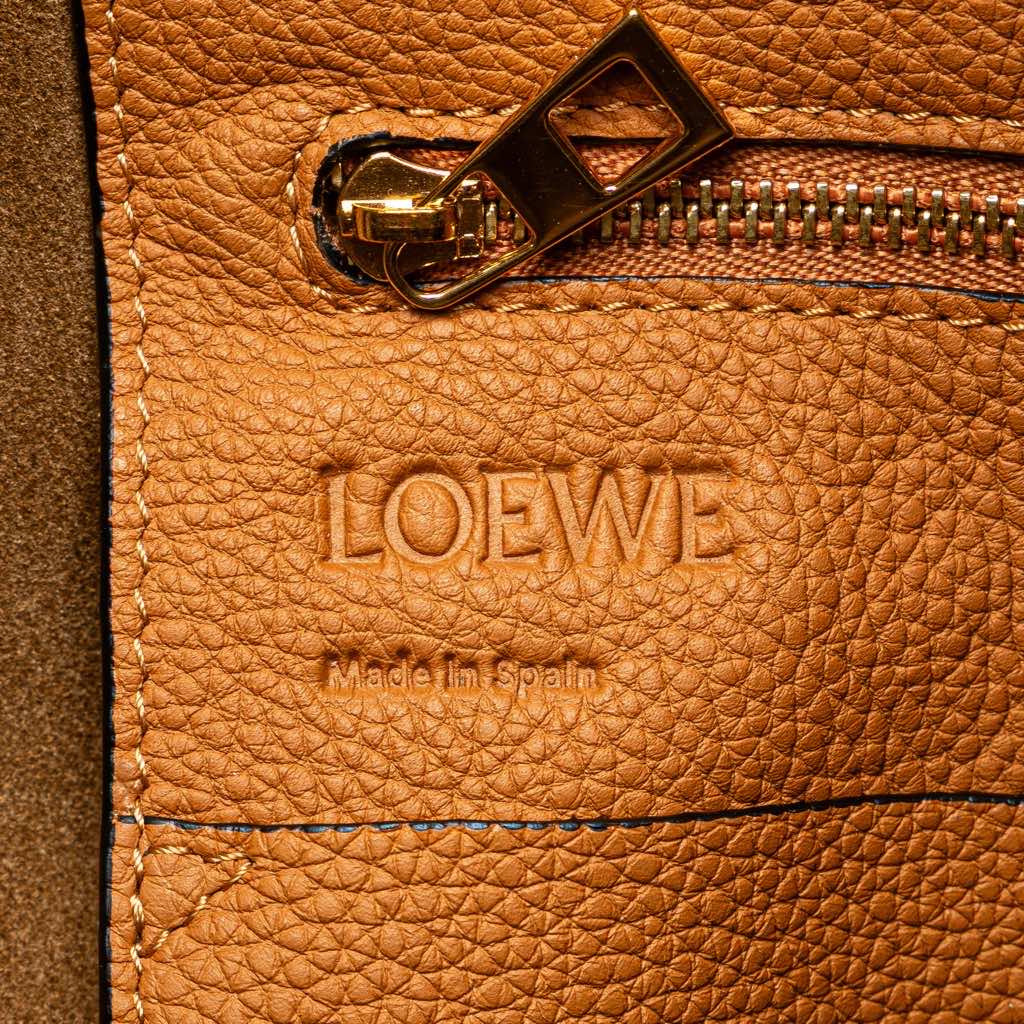 Loewe Medium Leather Flamenco Knot Tote - Detail 1