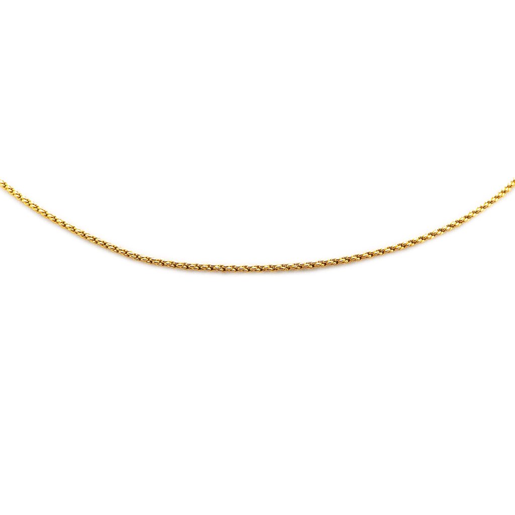 Chanel Gold Plated Chain Necklace