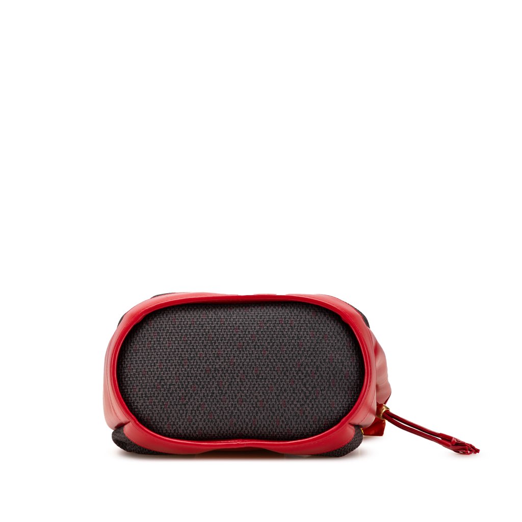 Yves Saint Laurent Coated Canvas Bucket Bag - Image 6