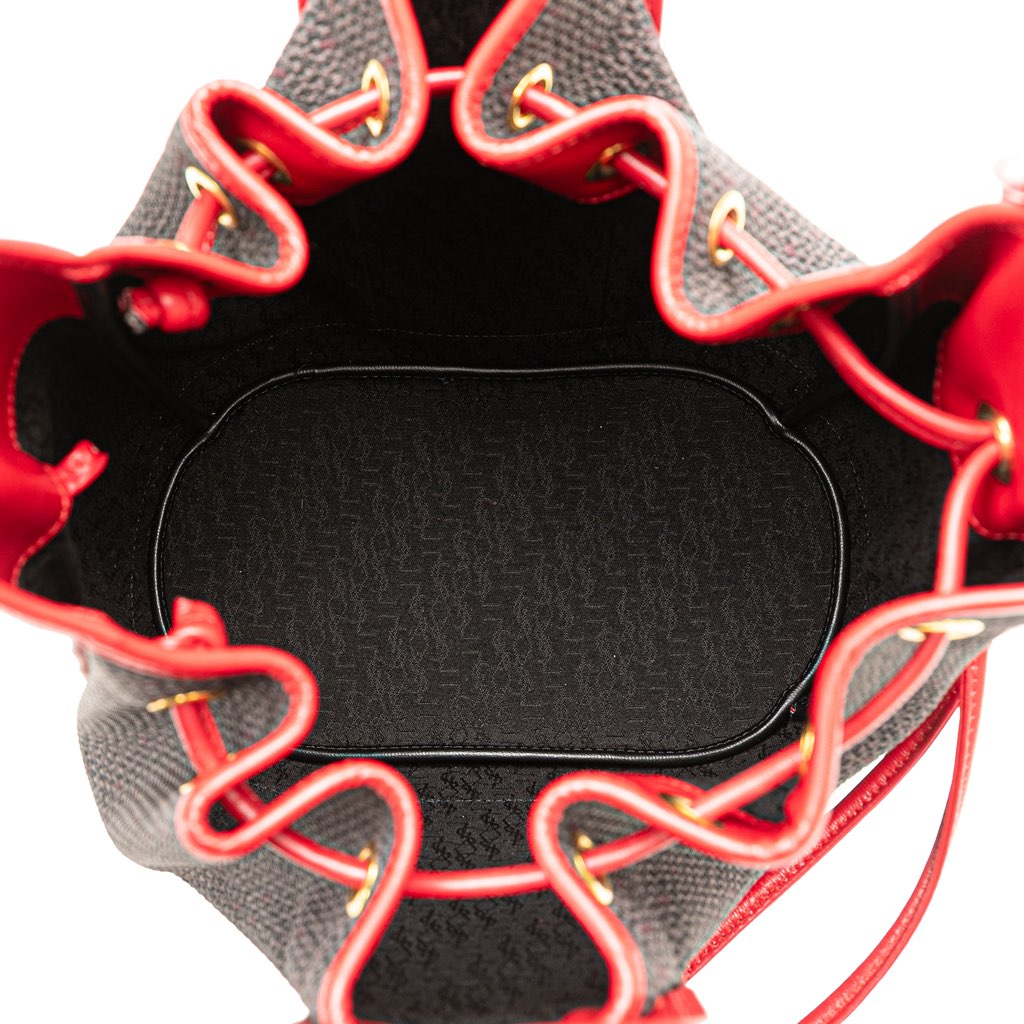 Yves Saint Laurent Coated Canvas Bucket Bag - 4