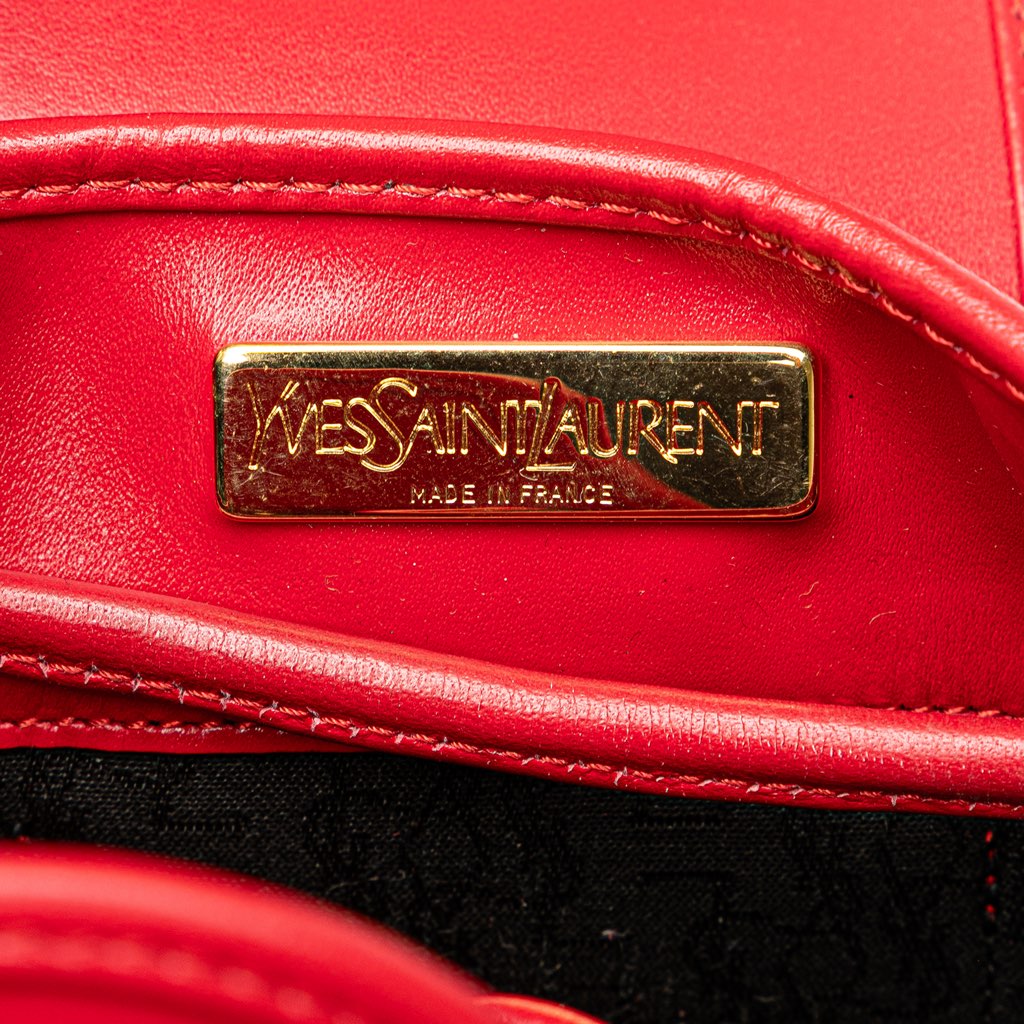 Yves Saint Laurent Coated Canvas Bucket Bag - Detail 1