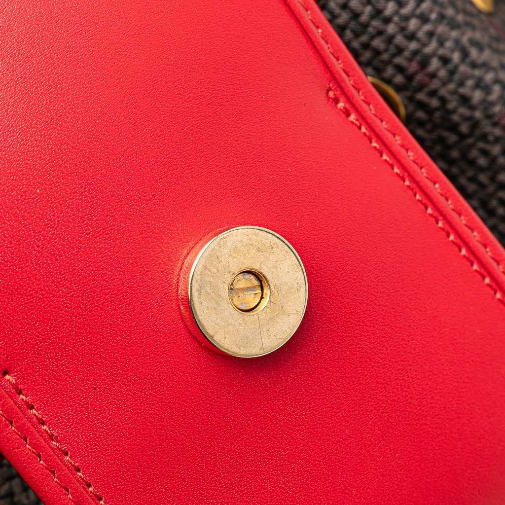 Yves Saint Laurent Coated Canvas Bucket Bag - Image 10