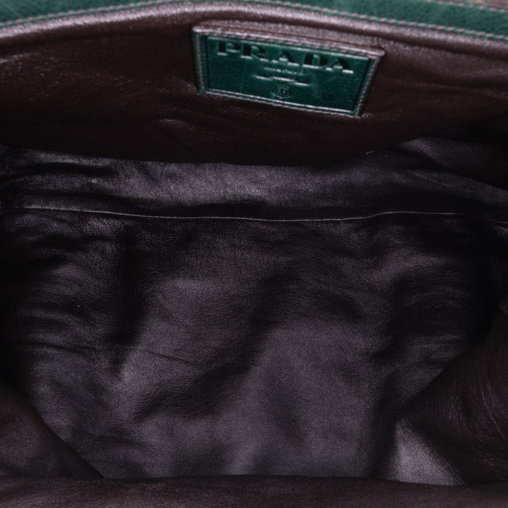 Prada Leather Travel Bag - 4