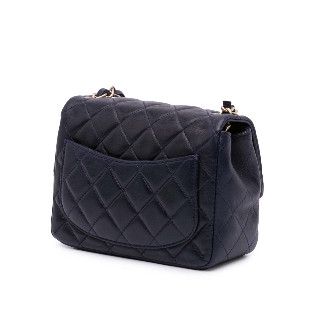 Chanel Mini Square Classic Lambskin Single Flap - 2