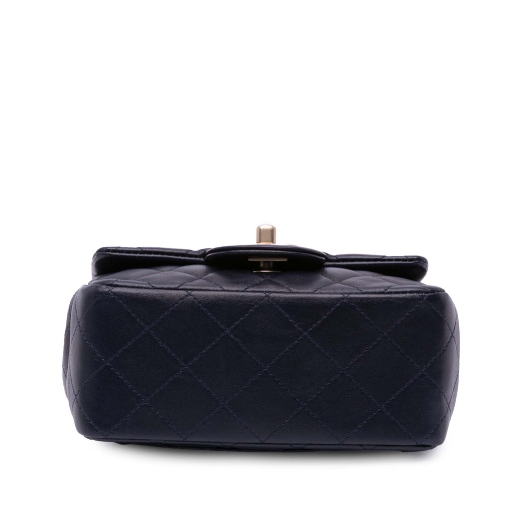 Chanel Mini Square Classic Lambskin Single Flap - 3