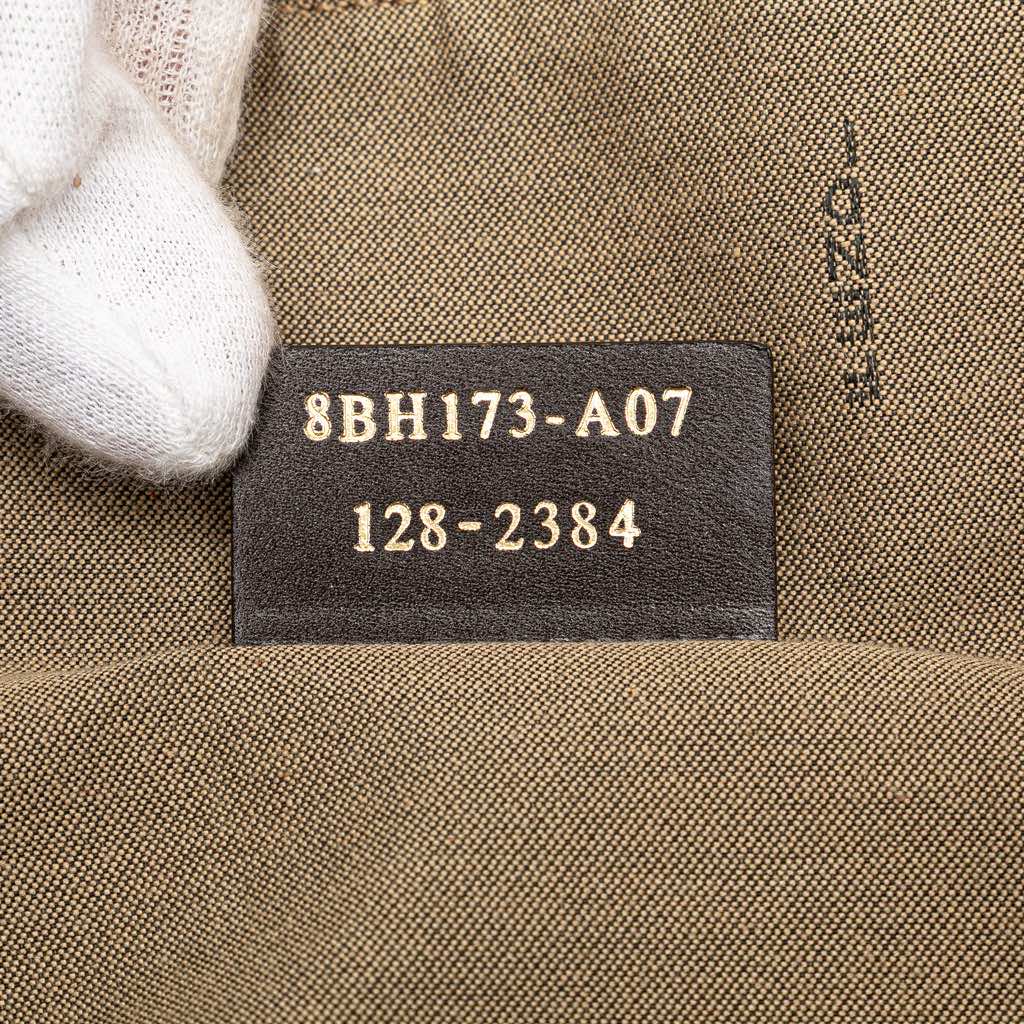 Fendi Leopard Print Canvas Shopper Tote - Detail 1