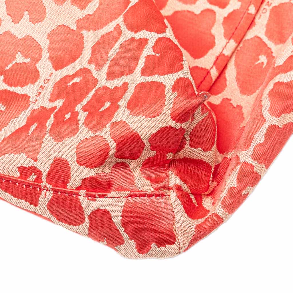 Fendi Leopard Print Canvas Shopper Tote - Detail 2
