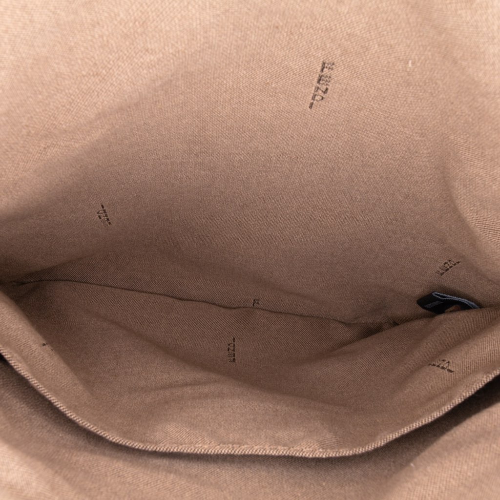 Fendi Small Zucchino Coated Canvas Charm Zip Crossbody - 4