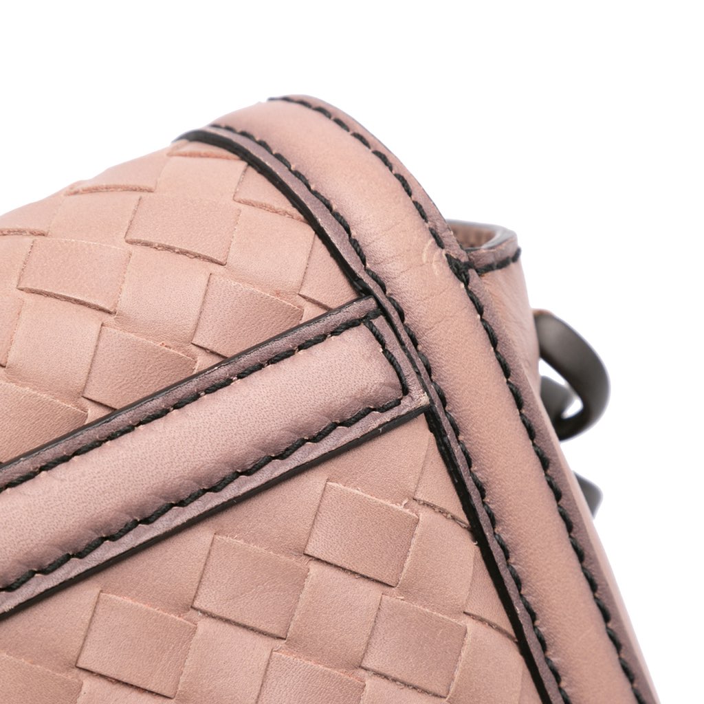 Bottega Veneta Nappa Intrecciato Mirror Lens Shoulder Bag - Image 12