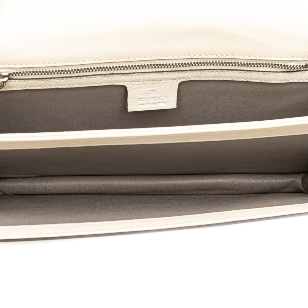 Gucci Leather Lady Bamboo Shoulder Bag - 5