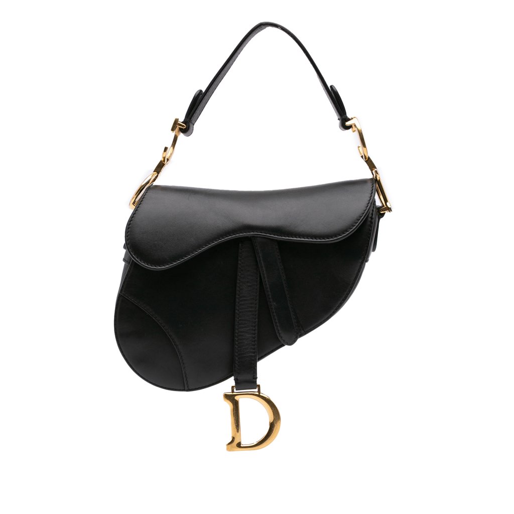 Dior Mini Ultra Matte Calfskin Saddle Bag