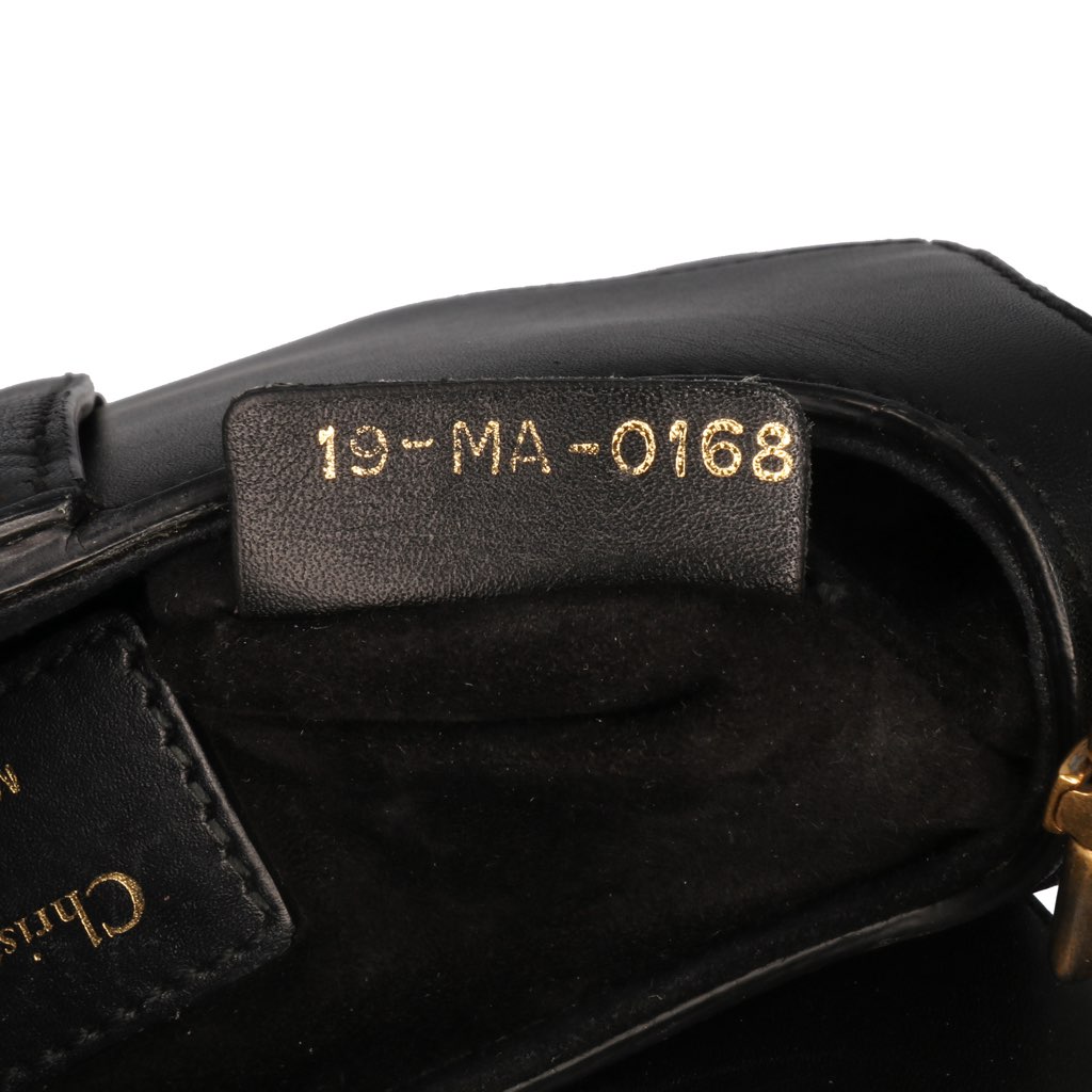 Dior Mini Ultra Matte Calfskin Saddle Bag - Detail 1