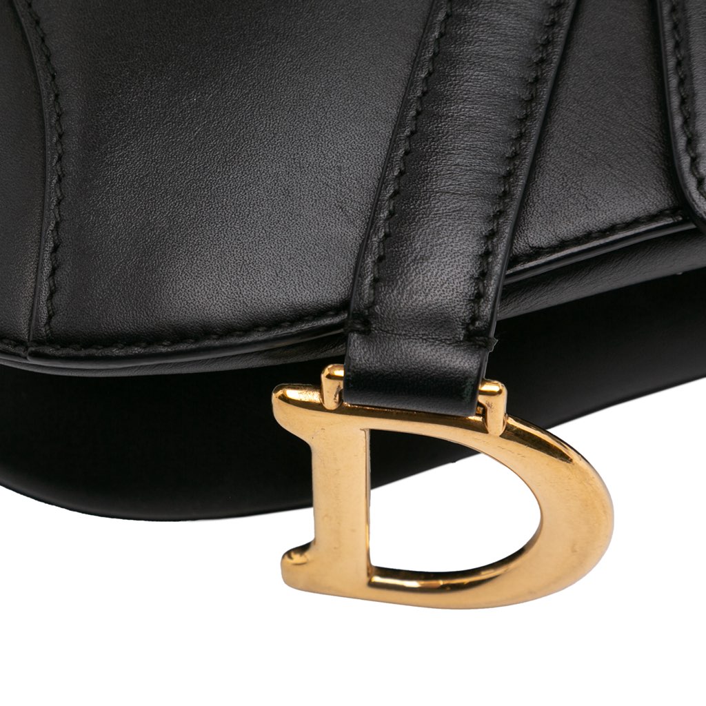 Dior Mini Ultra Matte Calfskin Saddle Bag - Image 10