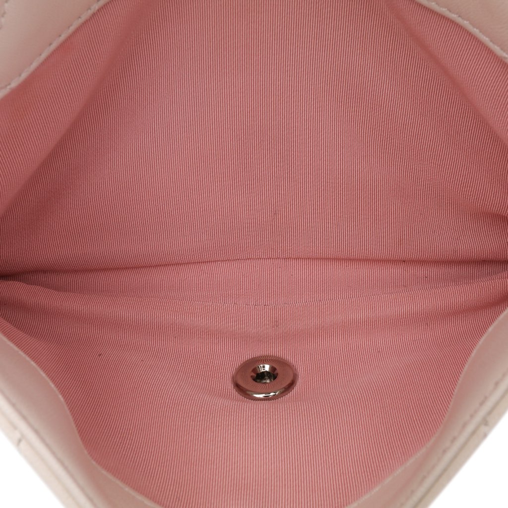 Chanel Quilted Lambskin and Tweed Elegant Trim Flap - Side view