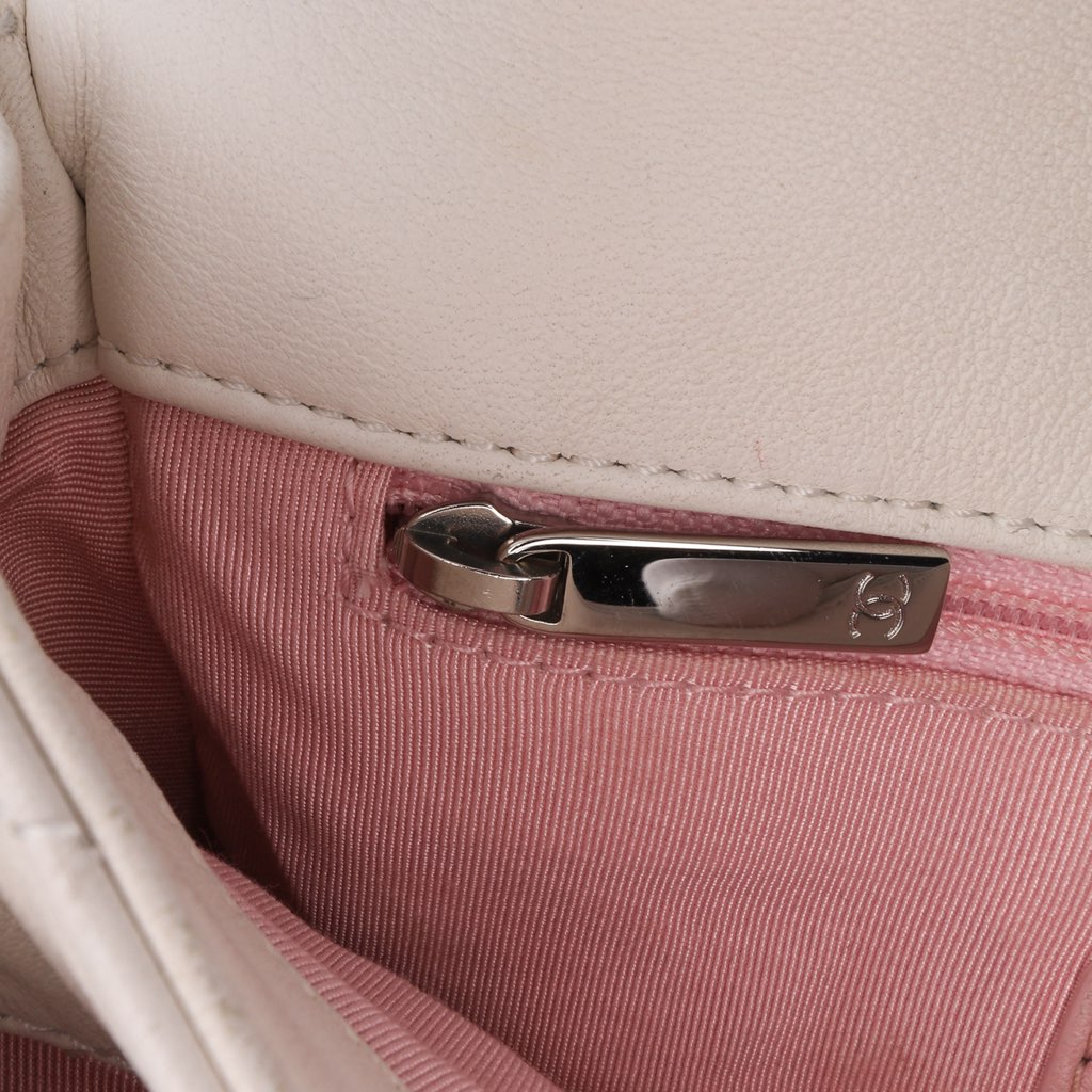 Chanel Quilted Lambskin and Tweed Elegant Trim Flap - Detail 2